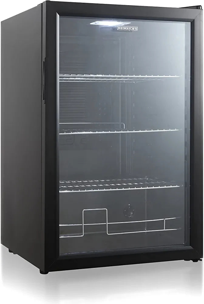 Mini bar fridge 115 L Heinrichs with glass door